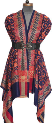 Belviera Wool Printed Men, Women Shawl(Multicolor)