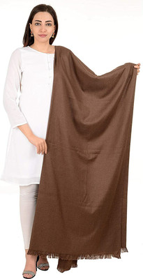 CHOUDHARYRETAILS Wool Self Design Women Shawl(Multicolor)