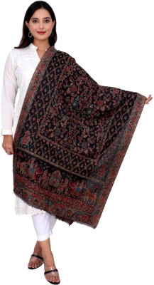 Raasiya Poly Wool Printed Women Shawl(Multicolor)