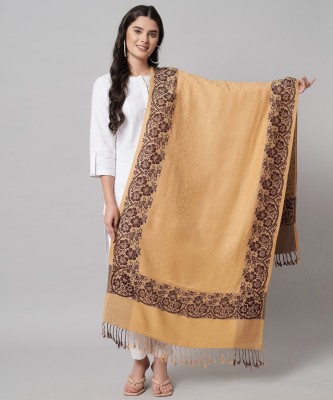 MORKEL Wool Woven Women Shawl(Multicolor)