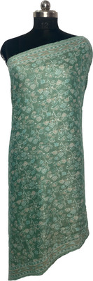 Sassi Wool Floral Print Women Shawl(Multicolor)