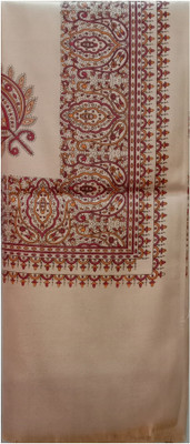 CHOUDHARYRETAILS Wool Printed Women, Men Shawl(Brown, Beige)