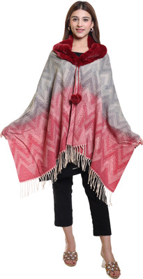 OSWAL Polyester Self Design Women Shawl(Multicolor)
