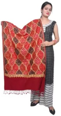 kaps Cashmere Printed Women Shawl(Multicolor)