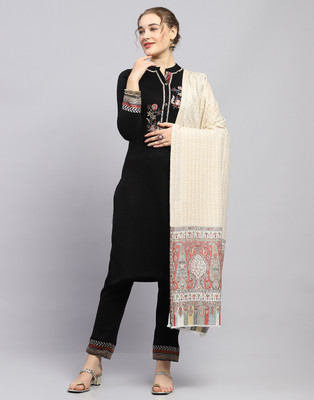 MONTE CARLO Acrylic Self Design Women Shawl(Multicolor)