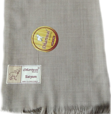 Dhariwal Wool Solid Men Shawl(Multicolor)