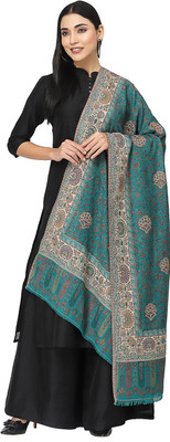 Anekaant Polyester Self Design Women Shawl(Multicolor)