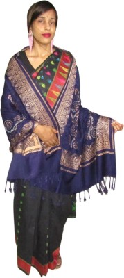 BE SWADESHI Cashmere Embroidered Women Shawl(Multicolor)