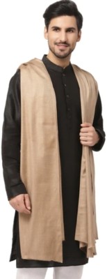 OSWALL Pashmina Solid Women, Men Shawl(Brown)