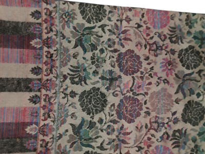 Vm Collection Wool Woven Women Shawl(Multicolor)