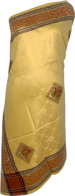 Sassi Wool Self Design Women Shawl(Beige)