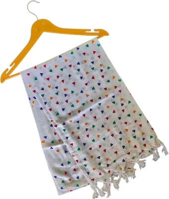 TWIRFY Cotton Printed Women Shawl(Multicolor)