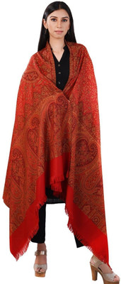 CHOUDHARYRETAILS Wool Woven Women Shawl(Multicolor)