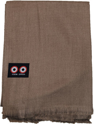 Sprha Wool Solid Men Shawl(Beige)