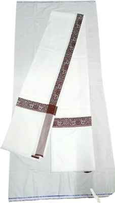 Kashmiri Cashmere, Wool Striped, Solid, Woven Men, Women Shawl(White)