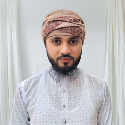 Arabian Rumal Poly Wool Paisley Men Shawl(Brown)