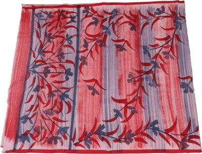 Manasi Craft Cotton Printed Women Shawl(Red)