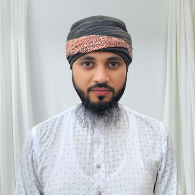 Arabian Rumal Poly Wool Paisley Men Shawl(Black)