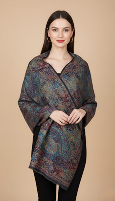 MUFFLY Modal Paisley Women Shawl(Multicolor)