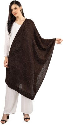 Blushh Collection Wool Embroidered Women Shawl(Multicolor)