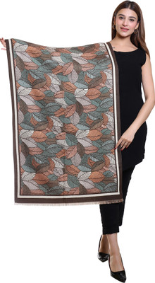 OSWAL Polyester Self Design Women Shawl(Multicolor)