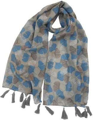 CI ASSCERIESS Poly Cotton Printed Women Shawl(Multicolor)