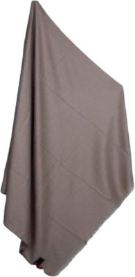 Newreymaond Wool Solid Men Shawl(Brown)