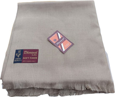 Dhariwal Wool Solid Men Shawl(Beige)