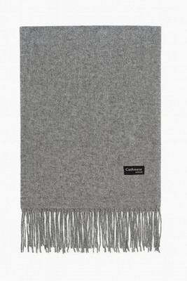 FAMWRAPZ Wool Self Design Women Shawl(Grey)