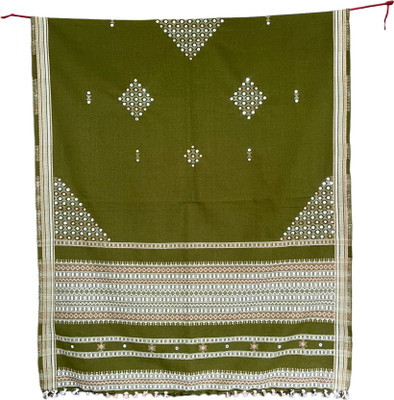 TAVAN Wool Self Design Women, Men Shawl(Light Green)