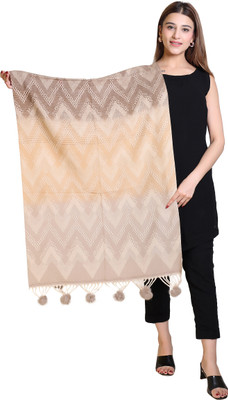 OSWAL Polyester Self Design Women Shawl(Multicolor)