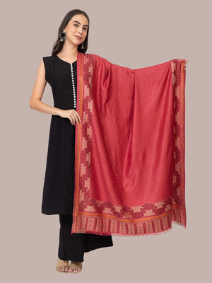 Sudako Acrylic Printed Women Shawl(Multicolor)
