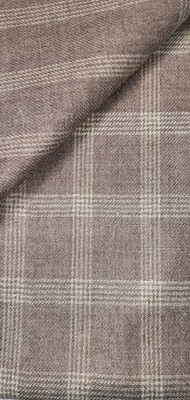 Sprha Wool Checkered Men Shawl(Grey)