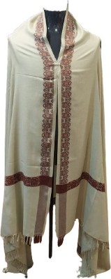 KASHMIR HANDLOOM Cashmere Embroidered Men Shawl(Multicolor)