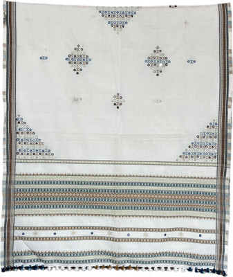 TAVAN Wool Self Design Women, Men Shawl(Grey)