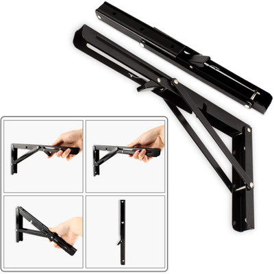 CLVMART 30 cm Shelf Bracket 30 CM Shelf Bracket(Iron)