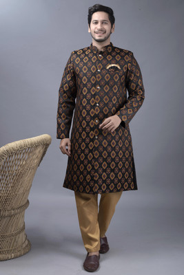 AMZIRA Printed Sherwani