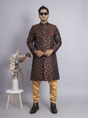 N.B.F Fashion Self Design Sherwani