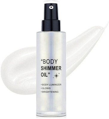 tanvi27 Liquid Illuminator Highlighter Ultra Smooth Shine Waterproof Face And Body(Silver)