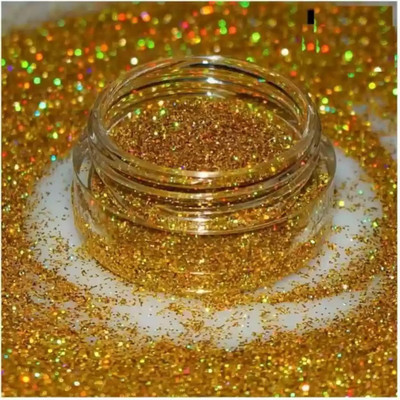 DARVING Multi Purpose Soft Touch Gold shimmery glitter(GOLD)