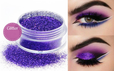 tanvi27 Multi Purpose Mirror Effect Brightening Pearl Eye Shadow Levender Powder(Levender)