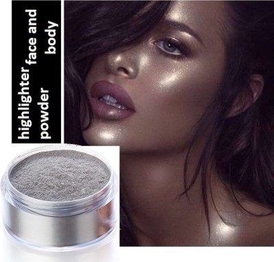 Emijun highlighter shimmer bronzer silver(silver)