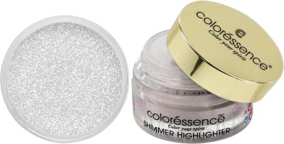 COLORESSENCE Shimmer Highlighter Multi-Purpose Intense Pigment Eye Makeup Formula(Silver)