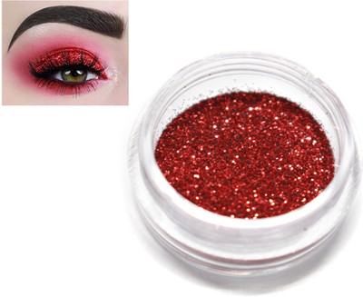 Latixmat 3D Finish Multi Purpose Soft Touch Red shimmery glitter(RED)