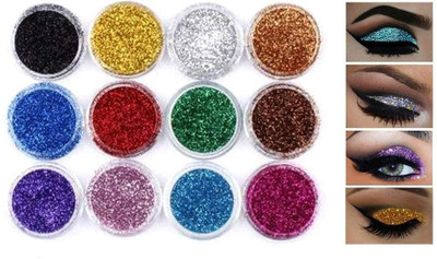 THTC New use makeup shine multicolor highlighter & Glitter for Makeup(multicolor)