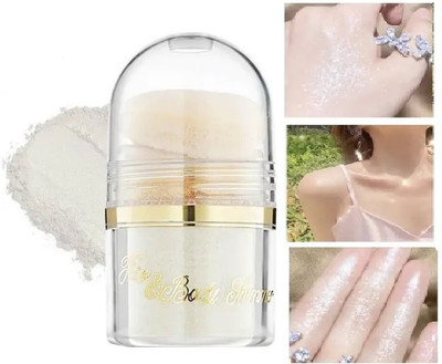 GABBU Multi Use Eye Shadow Glitter Powder Pigment Eye Makeup(Silver)