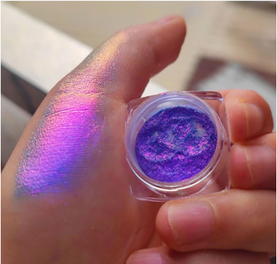 YAWI Best Shimmer Pigment Single Color Eye Shadow Glitter Powder(purple)