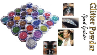 Amaryllis Glitter Illumination Face Shine Multi Highlighter & Glitter Powder Highlighter(MULTICOLOR)