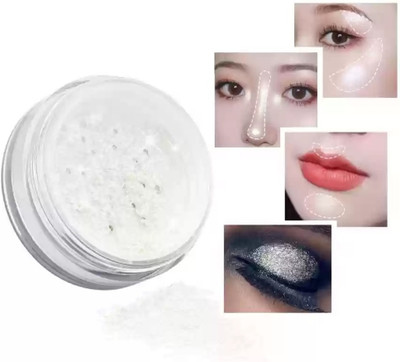 CATERINACHIARA Shimmer Bricks Highlighter for Face Makeup Highlighter(silver)