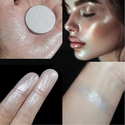 FELICECHIARA 3D Makeup Highlighter For Face Highlighter(Silver)
